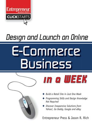 cover image of Design and Launch an E-Commerce Business in a Week